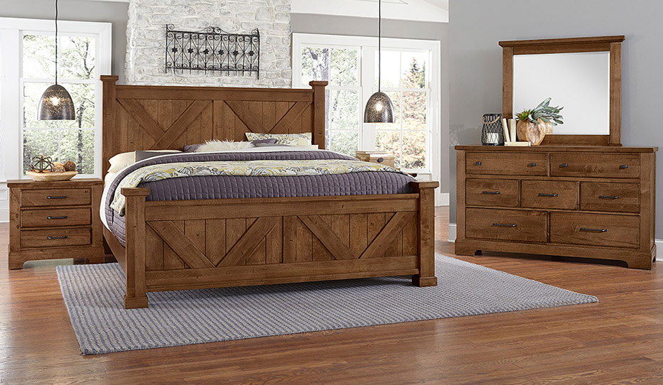 The Oak Store Furniture Accessories Solid Wood Real Wood Furniture   1 174 XBed Dresser NightStand1 