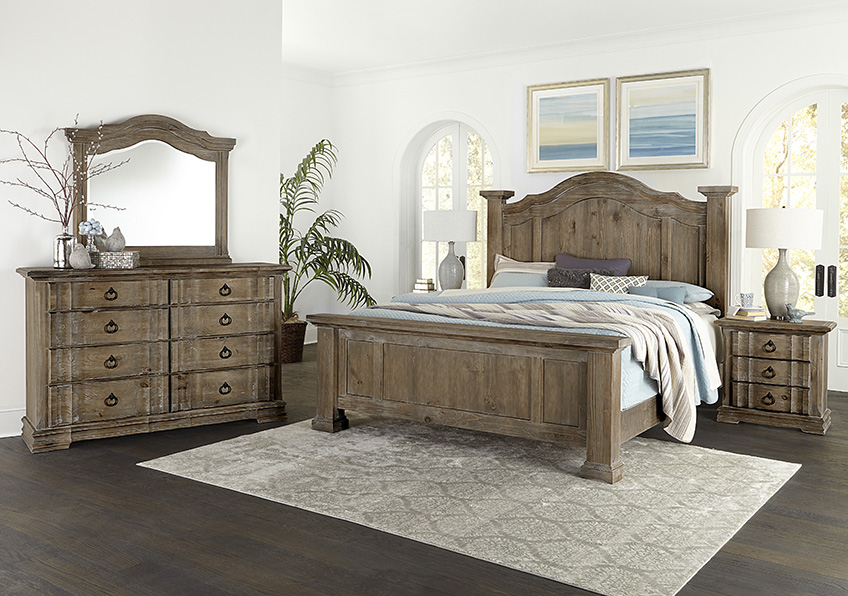 Saddle Queen Bedroom Set